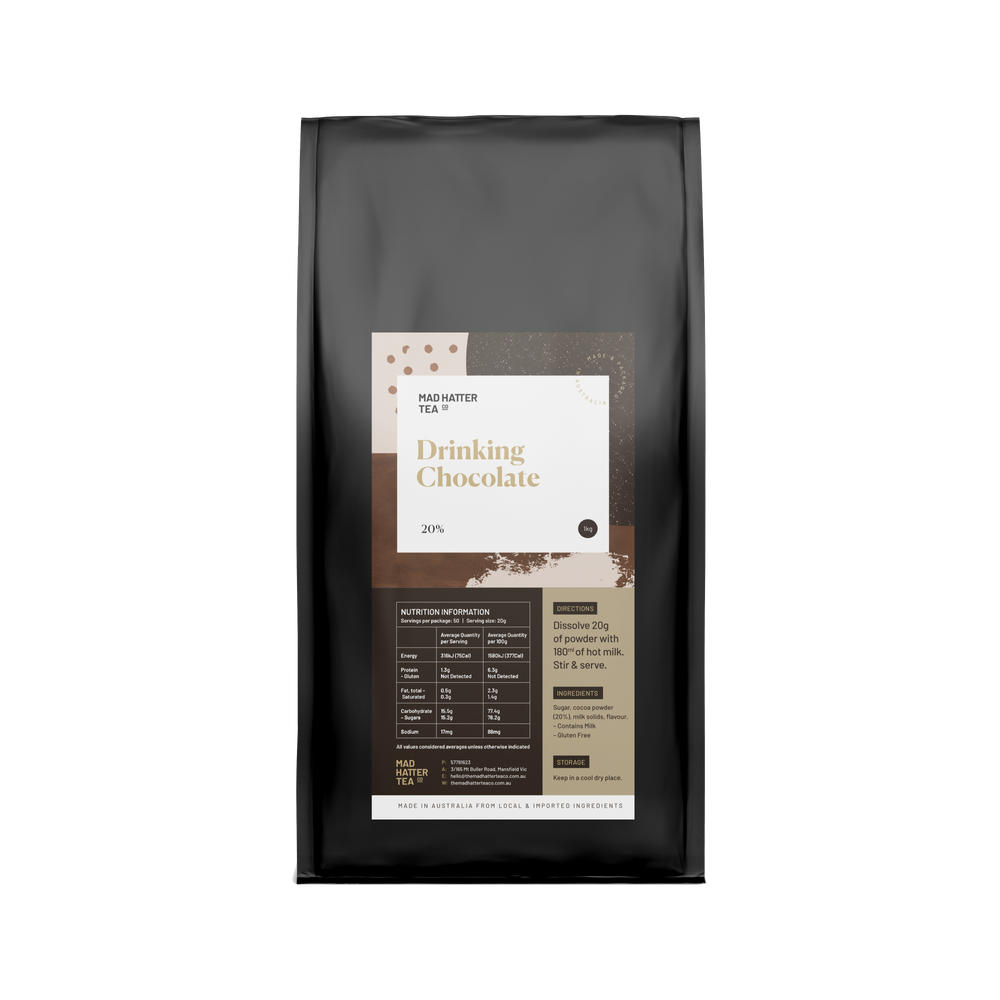 
            
                Load image into Gallery viewer, Drinking Chocolate 20% Cacao - 1kg
            
        
